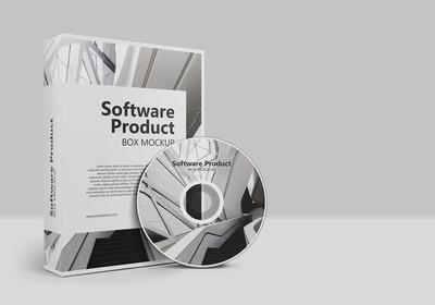 Software Product Box & Mockup: The Cornerstone of Computer Software Packaging Design